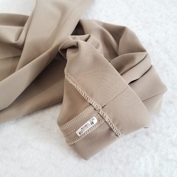 Jennifer Tattenelli Casini Tan Cropped Ankle Pants SIZE 42 / 6 Embellished Pocke - Picture 12 of 12